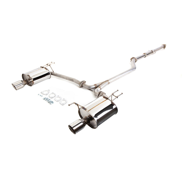 Revel Medallion Touring-S Catback Exhaust - Dual Muffler 09-14 Acura TSX 2.4L - T70164R for 2014 Acura TSX - front view