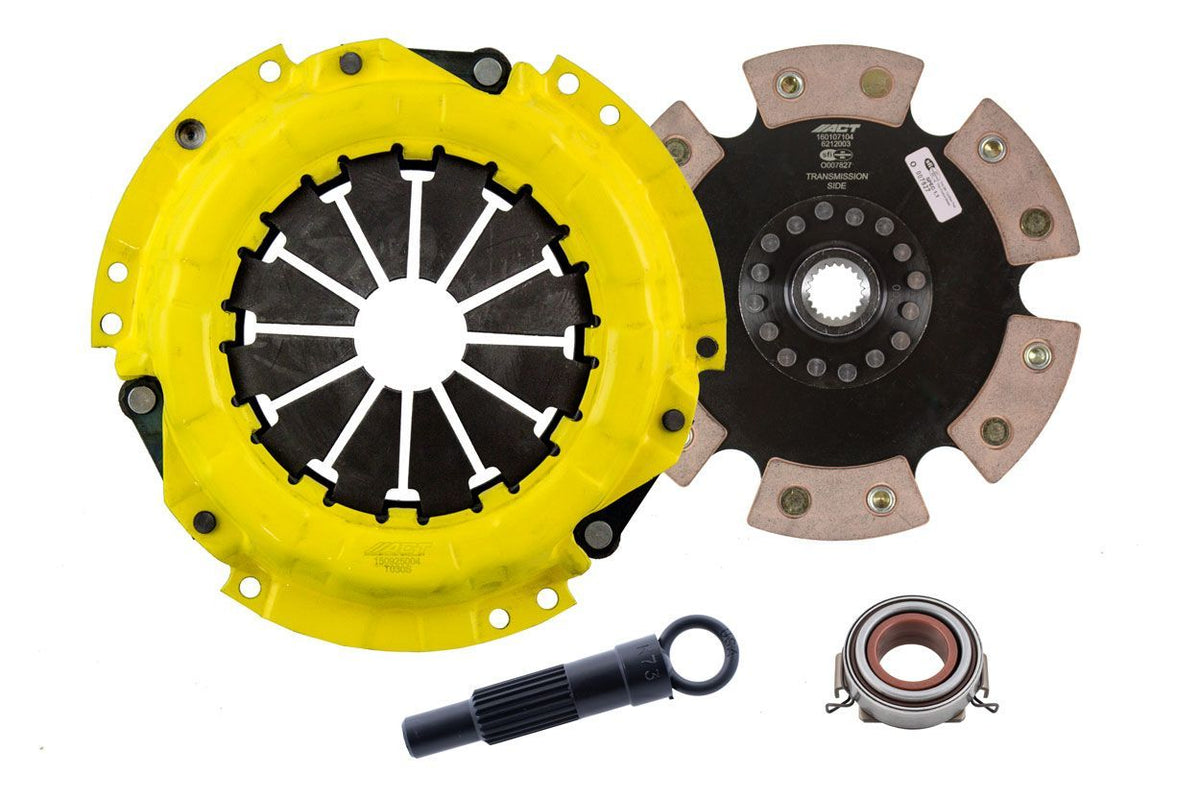 ACT 1991 Geo Prizm XT/Race Rigid 6 Pad Clutch Kit - TC1-XTR6