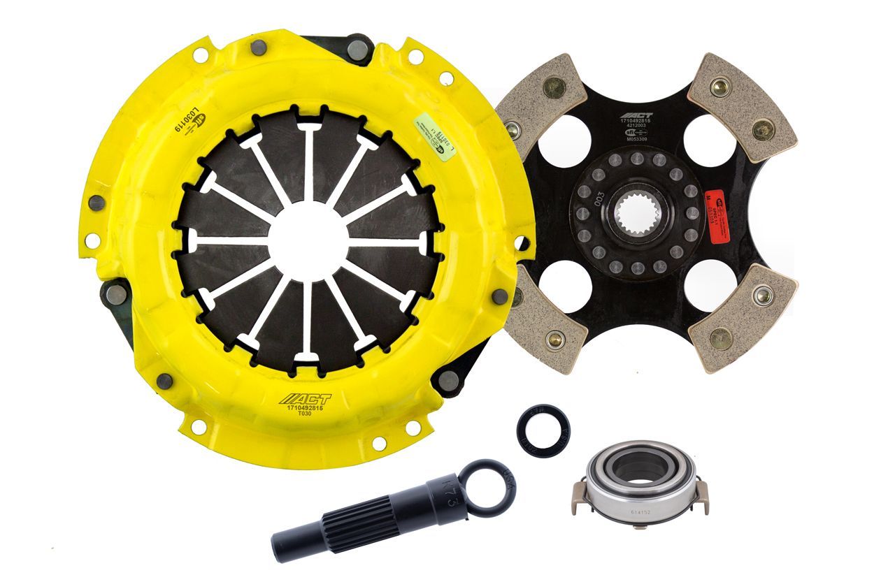 ACT 1991 Geo Prizm HD/Race Rigid 4 Pad Clutch Kit - TC2-HDR4