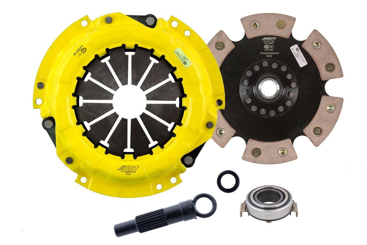 ACT 1991 Geo Prizm HD/Race Rigid 6 Pad Clutch Kit - TC2-HDR6