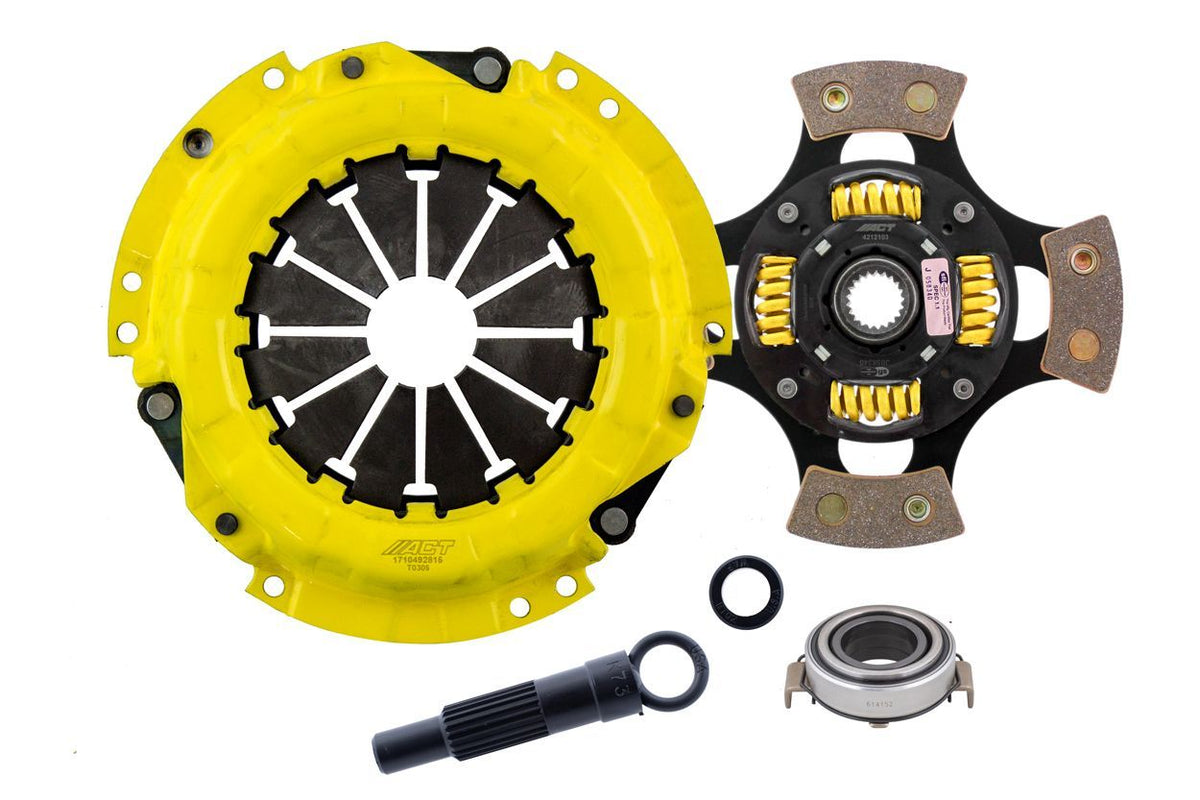 ACT 1991 Geo Prizm Sport/Race Sprung 4 Pad Clutch Kit - TC2-SPG4