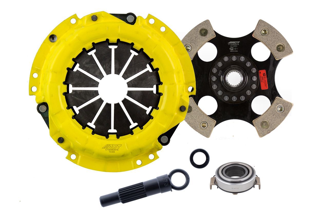 ACT 1991 Geo Prizm Sport/Race Rigid 4 Pad Clutch Kit - TC2-SPR4