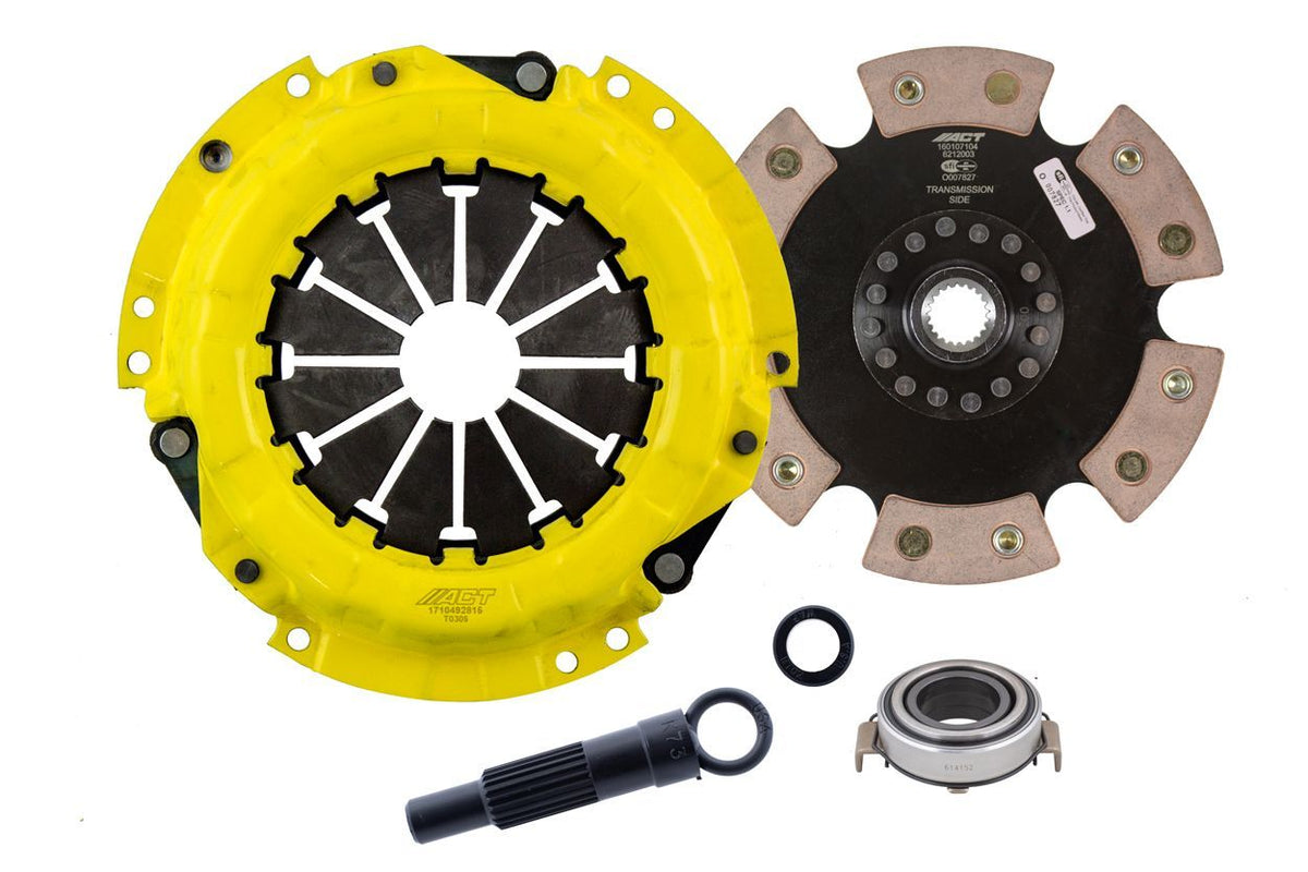 ACT 1991 Geo Prizm Sport/Race Rigid 6 Pad Clutch Kit - TC2-SPR6