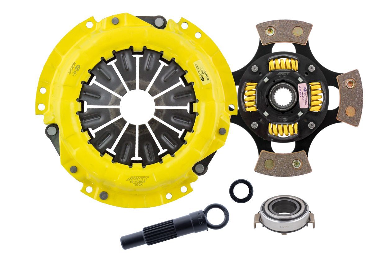 ACT 1991 Geo Prizm XT/Race Sprung 4 Pad Clutch Kit - TC2-XTG4