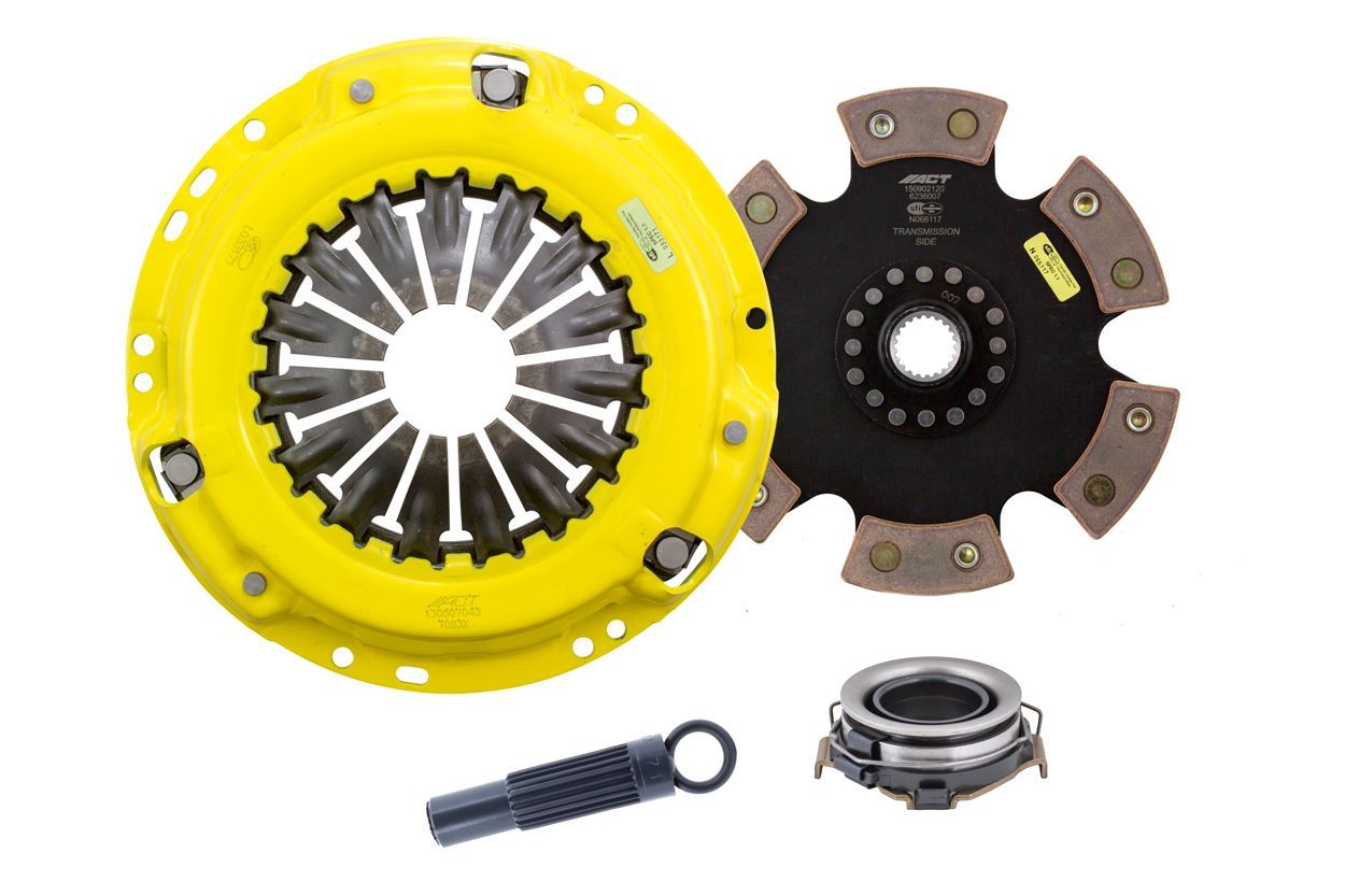 ACT 1991 Toyota Celica XT/Race Rigid 6 Pad Clutch Kit - TC4-XTR6