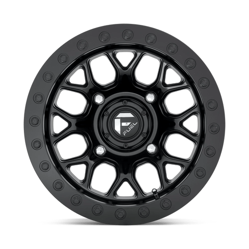 Fuel Off-Road Aluminum Wheels 15X10 Tech Utv Beadlock D916 Matte Black