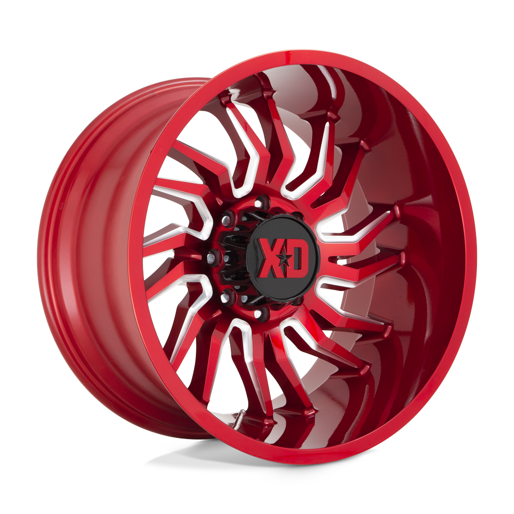 XD - XD858 22X10 6X135 Candy RED Milled -18MM