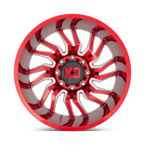 XD - XD858 22X10 6X135 Candy RED Milled -18MM