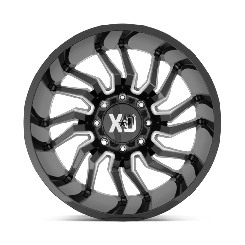 XD - XD858 20X10 8X170 G-blk Mill -18MM