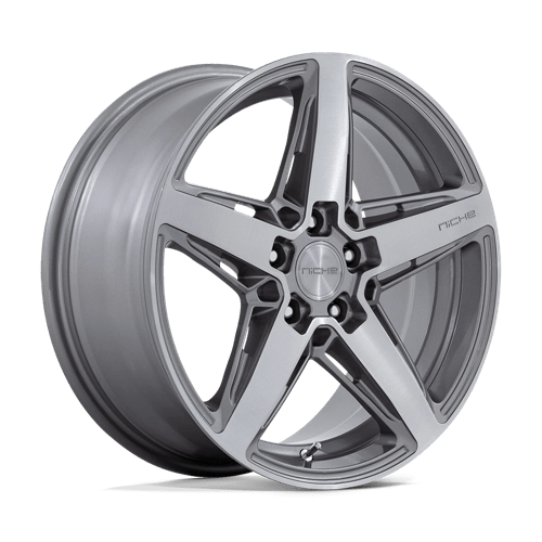 Niche 1PC M270 Teramo 18X8 5X100 +30MM Anthracite Brushed Face Tint