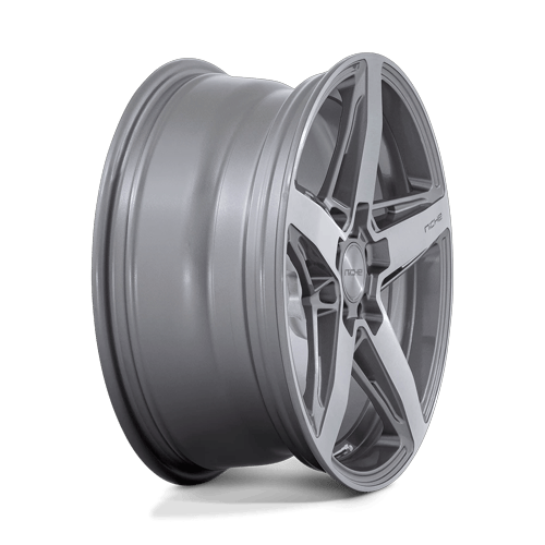 Niche 1PC M270 Teramo 20X9 5X114.3 +42MM Anthracite Brushed Face Tint