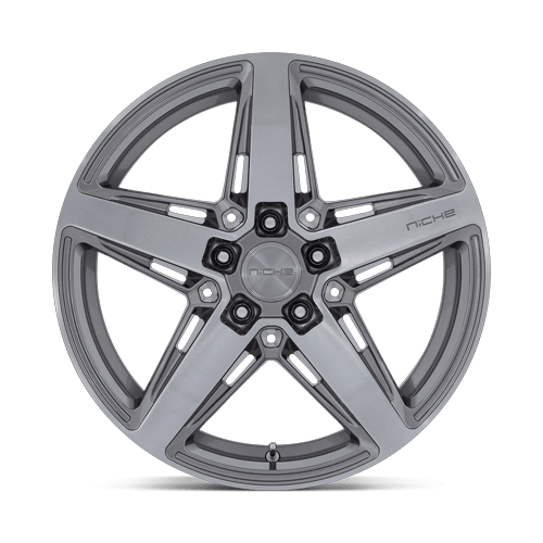 Niche 1PC M270 Teramo 18X8 5X112 +42MM Anthracite Brushed Face Tint