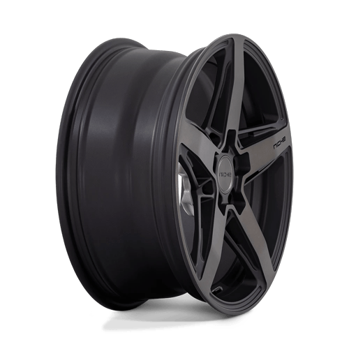 Niche 1PC M271 Teramo 18X8 5X114.3 +30MM Matte Black W Double Dark Tint