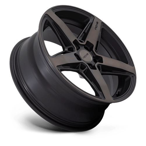 Niche 1PC M271 Teramo 18X8 5X108 +40MM Matte Black W Double Dark Tint