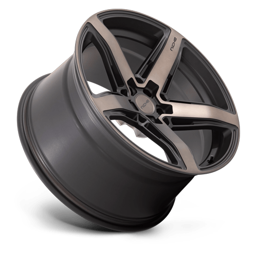 Niche 1PC M271 Teramo 20X10.5 5X112 +20MM Matte Black W Double Dark Tint