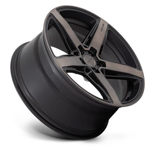 Niche 1PC M271 Teramo 20X9 5X112 +42MM Matte Black W Double Dark Tint