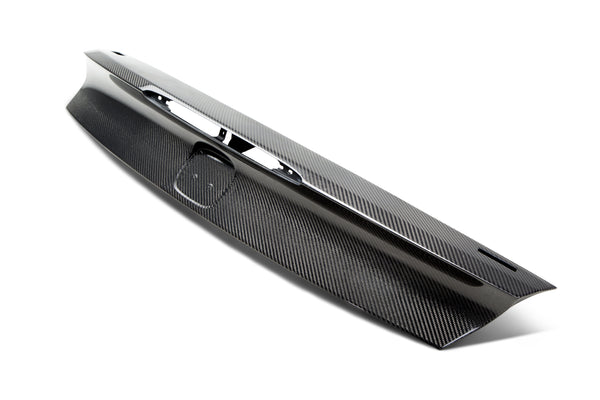 Seibon 14-15 Honda Civic Si Coupe OEM-Style Carbon Fiber Trunk Garnish - TG14HDCV2DSI-OE