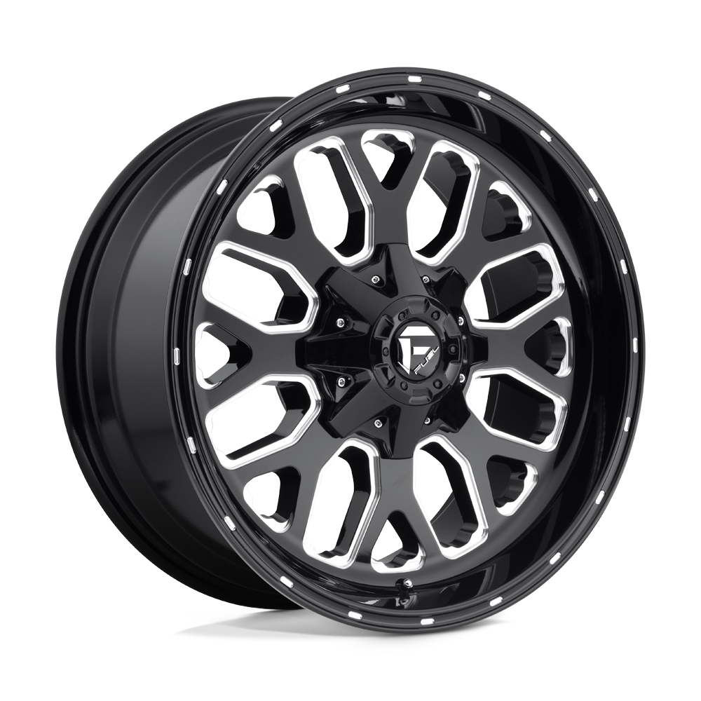 Fuel Off-Road D588 20X9 Gloss Black Milled 6x135/5.5 +20mm