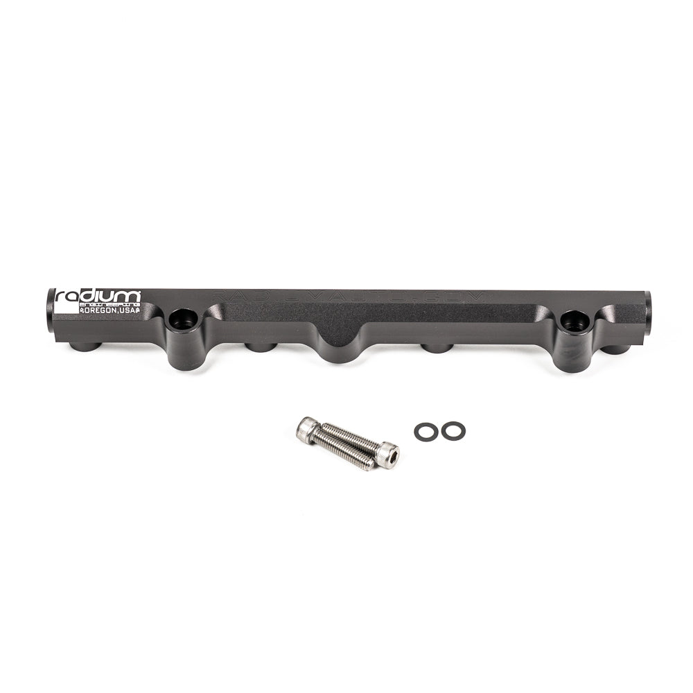 Radium Engineering Honda K-Series Fuel Rail - 20-0230-02 for 2002-2006 Acura RSX - detail view