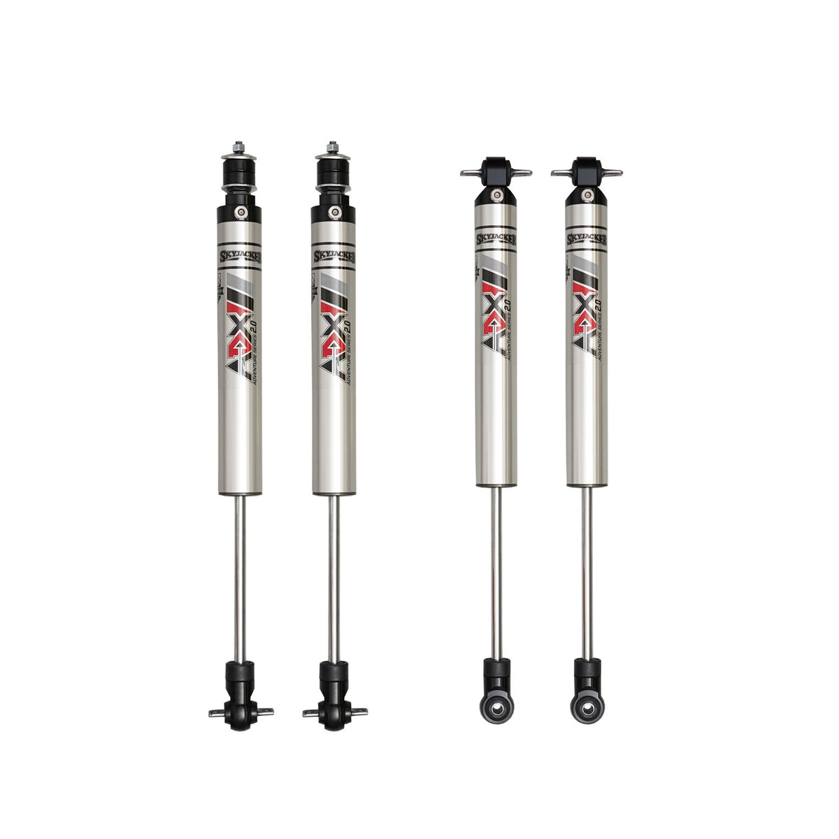Skyjacker 97-06 Jeep Wrangler Tj Lj Unlimited 4Wd 2-3 In. Comp Box w Adx M2.0 Alum Monotube Shocks - TJ2030XM