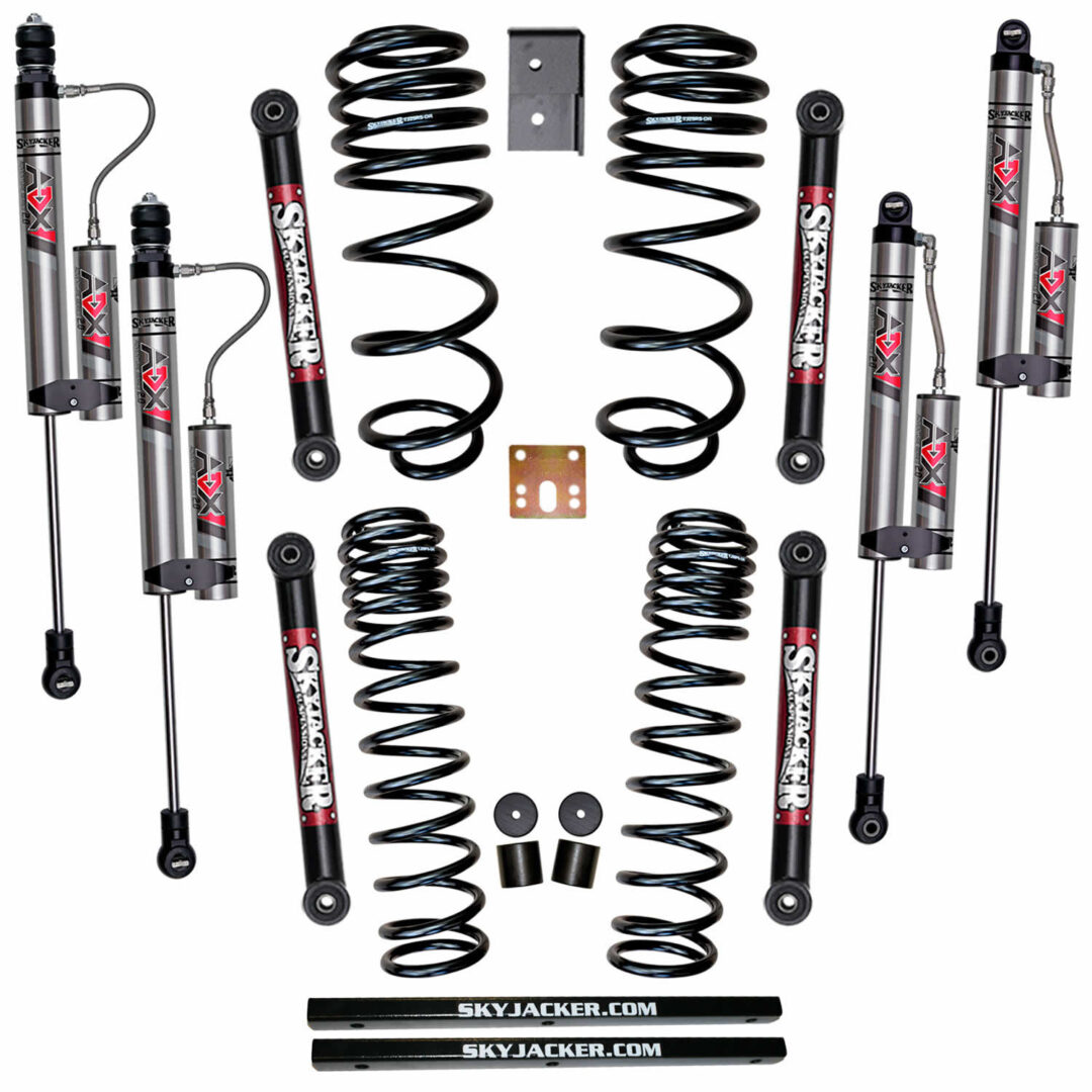 Skyjacker 03-06 Jeep Wrangler TjWrangler Lj Unlimited 2.5 In Susp Lift Kit With Alum Shocks - TJ253K-XM