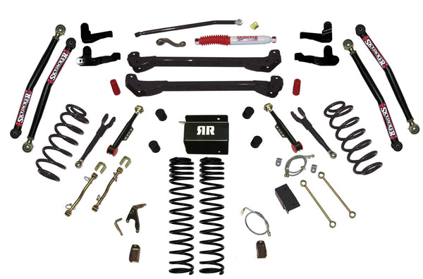 Skyjacker 97-06 Jeep TJ 6in Dual Rate Long Travel Coils Long Arm RR2 Lift Kit - TJ60RR2LTK