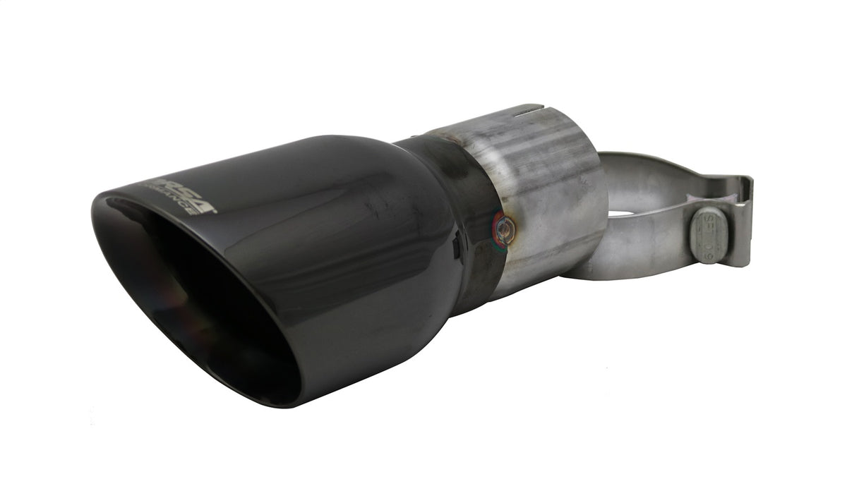 Corsa Single Universal 3.0in Inlet / 4.0in Outlet Black PVD Pro-Series Tip Kit - TK006BLK
