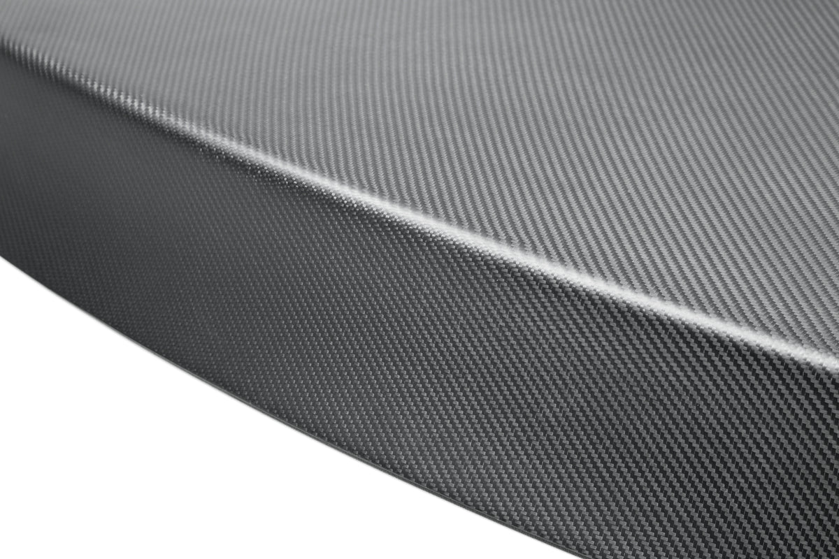 Seibon 09-12 Nissan GTR R35 OEM Dry Carbon Fiber Trunk/Hatch (NO Spoiler Holes) - TL0910NSGTR-OE-DRY