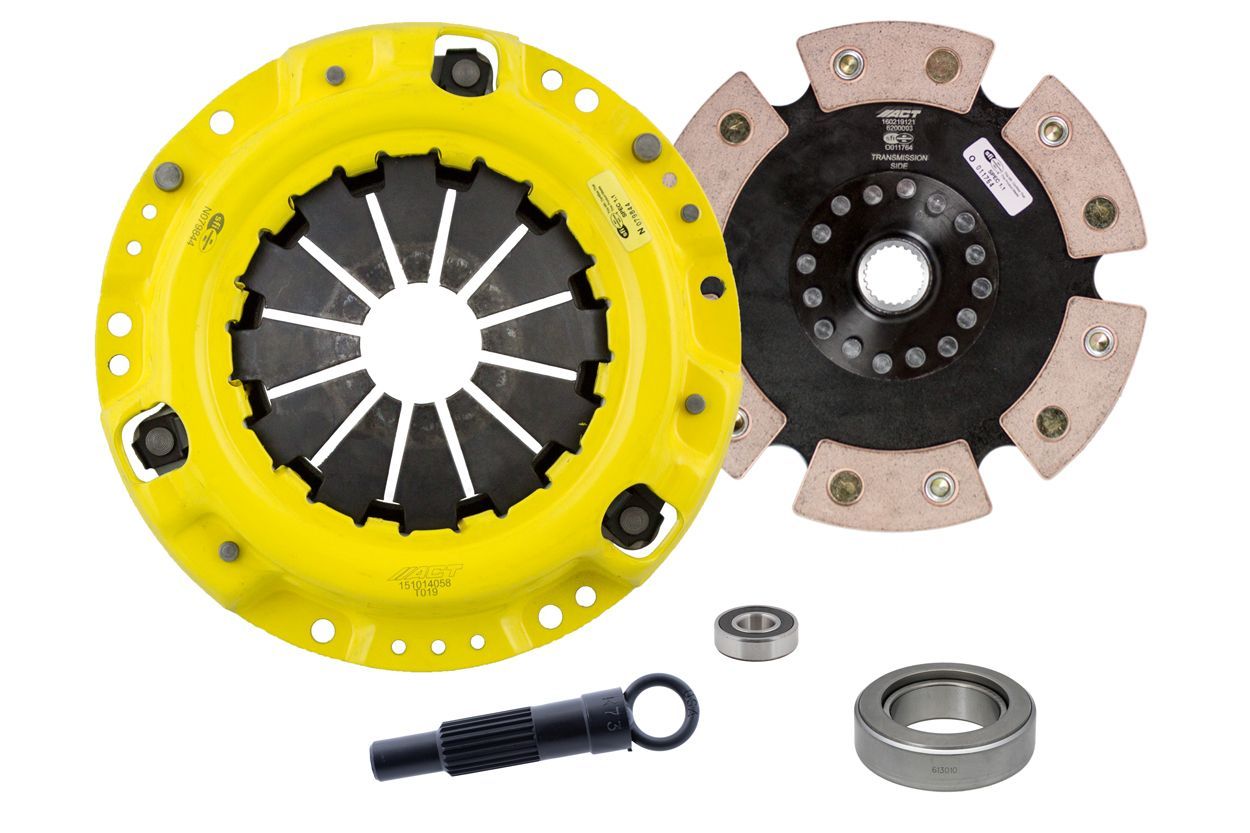 ACT 1980 Toyota Corolla HD/Race Rigid 6 Pad Clutch Kit - TL1-HDR6