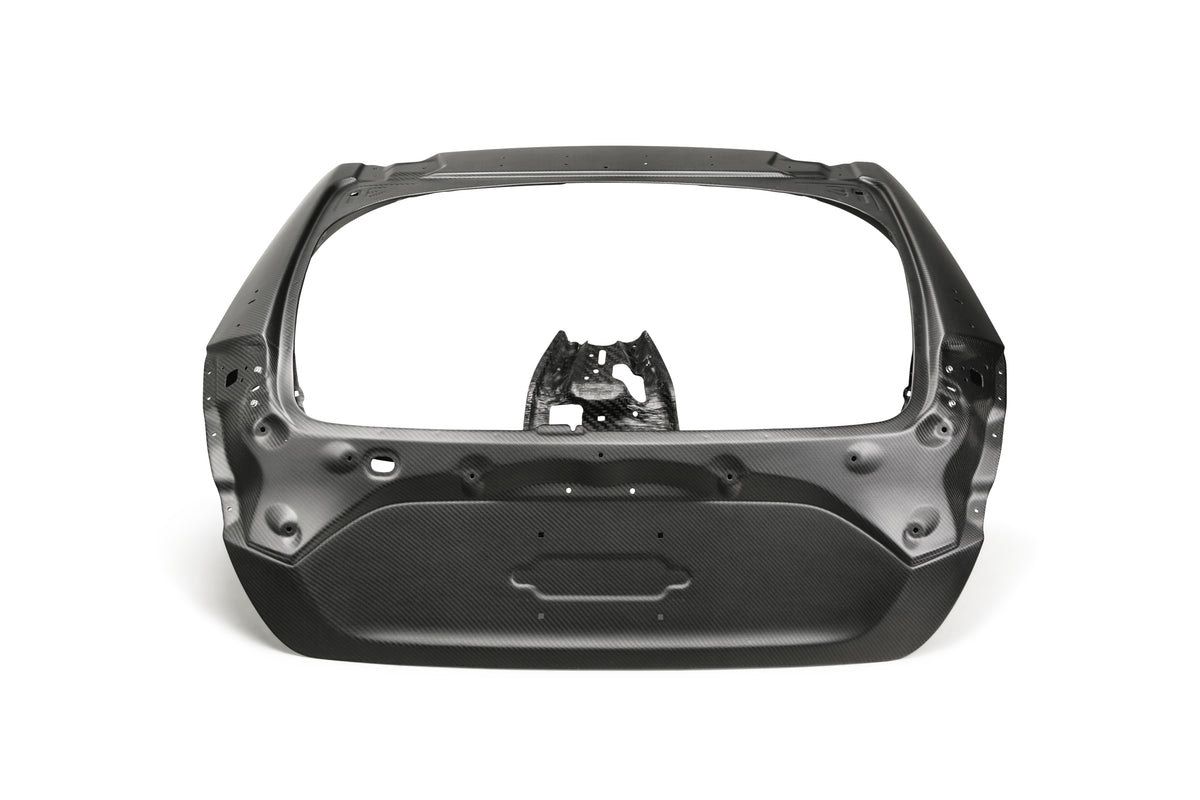 Seibon 2017+ Honda Civic Type R Hatchback OEM Dry Carbon Fiber Trunk Lid - TL17HDCVRHB-DRY