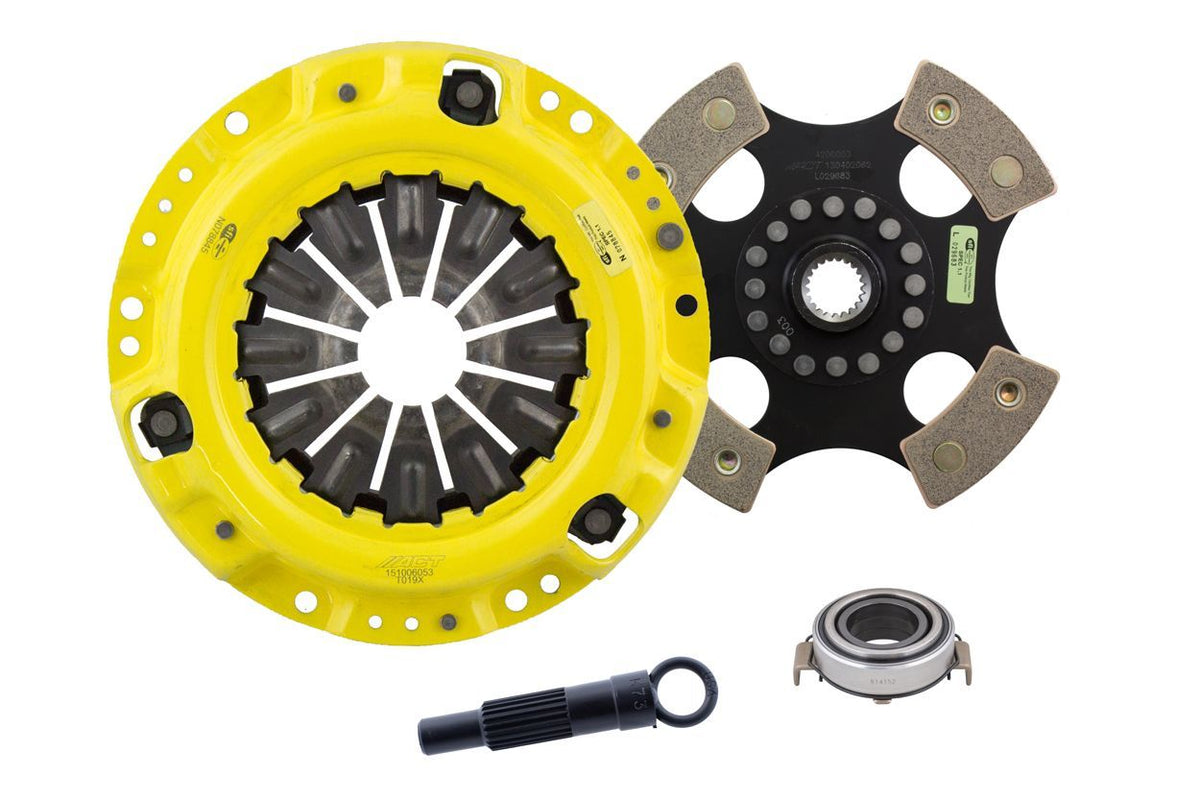 ACT 1991 Toyota Corolla XT/Race Rigid 4 Pad Clutch Kit - TL3-XTR4