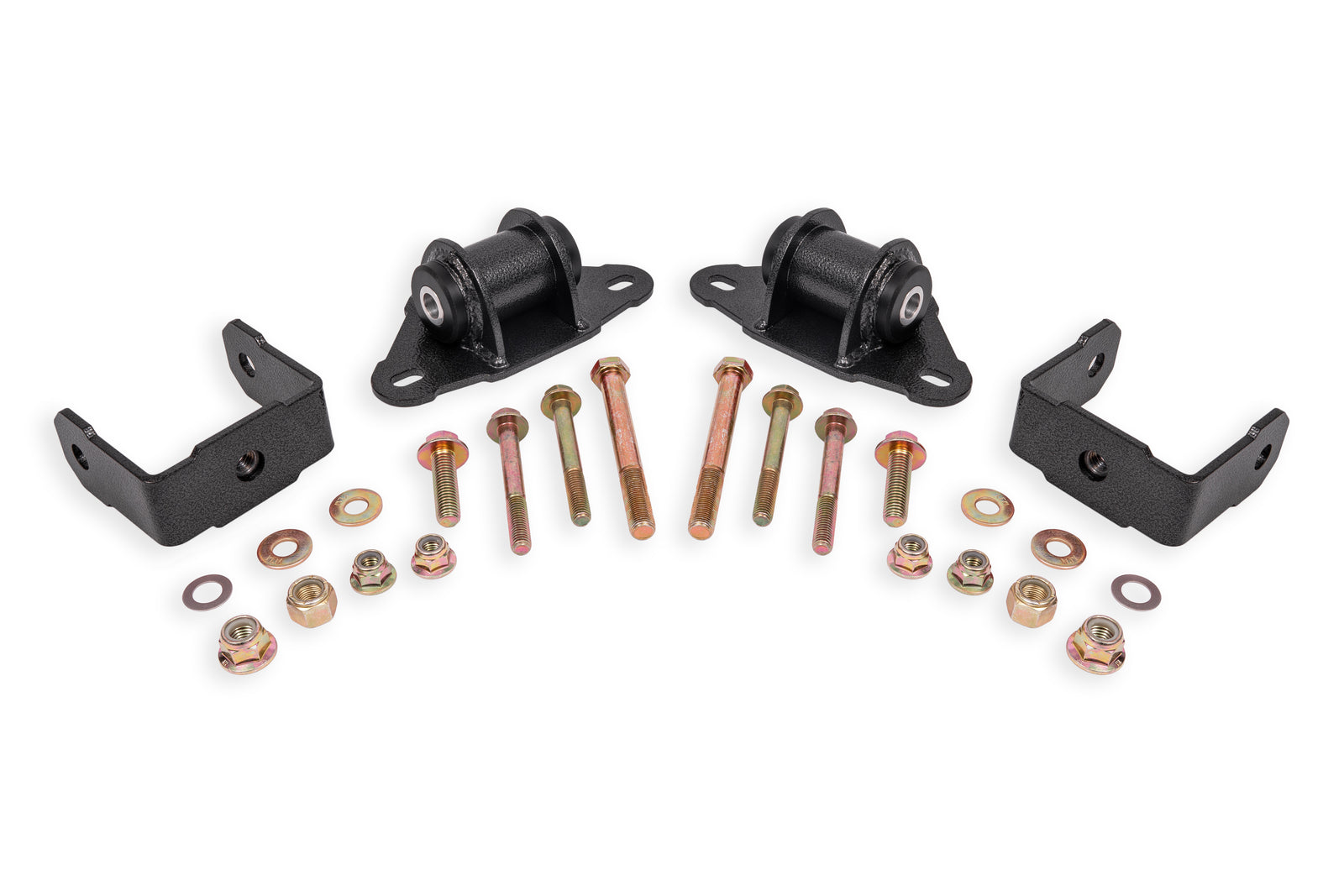 BMR 14-19 Chevrolet Corvette Transmission/Differential Mount - Black Hammertone - TM571H