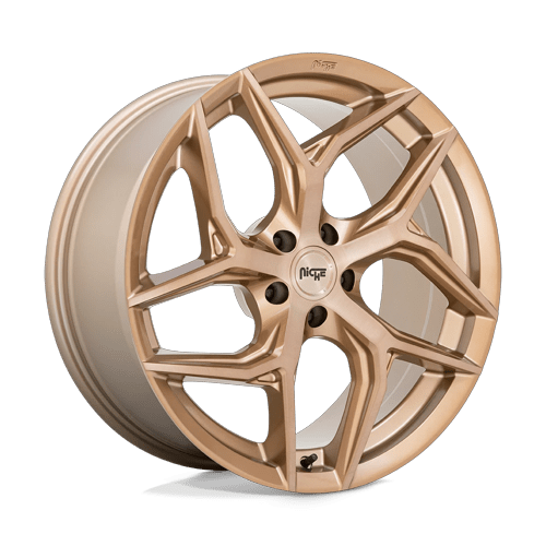 Niche 1PC M267 Torsion 20X10.5 5X112 +40MM Platinum Bronze