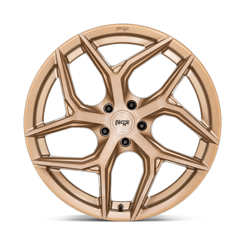 Niche 1PC M267 Torsion 20X9 5X112 +38MM Platinum Bronze