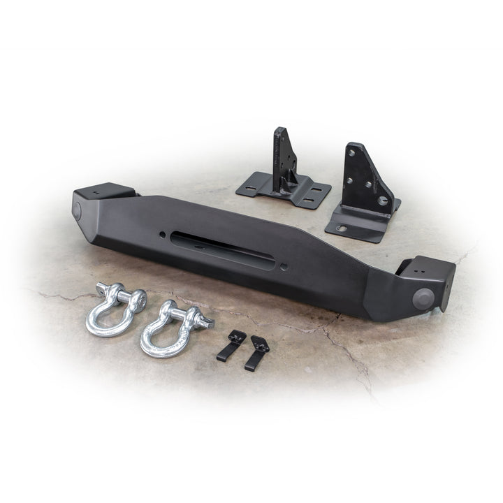 Turn Offroad 2021+ Ford Bronco OEM Modular Bumper Winch Plate - EAW-M1 for 2021-2026 Ford Bronco - angle view