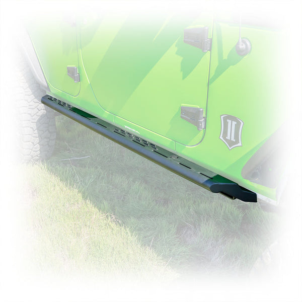 Turn Offroad 2007-2018 Jeep JK 4 Door Step Slider - JKST-01 by TURN Offroad - front view