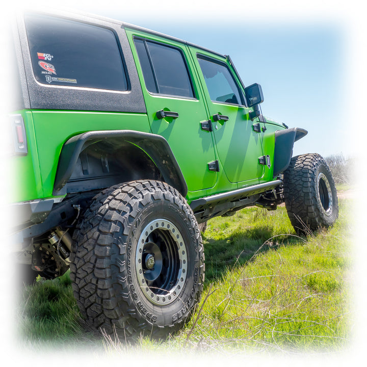 Turn Offroad 2007-2018 Jeep JK 4 Door Step Slider - JKST-01 by TURN Offroad - detail view