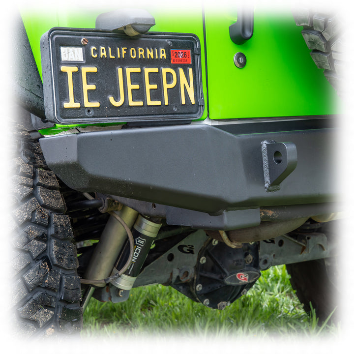 Turn Offroad 2007-2018 Jeep JK Rear Bumper - JKRB-01 by TURN Offroad - installed view