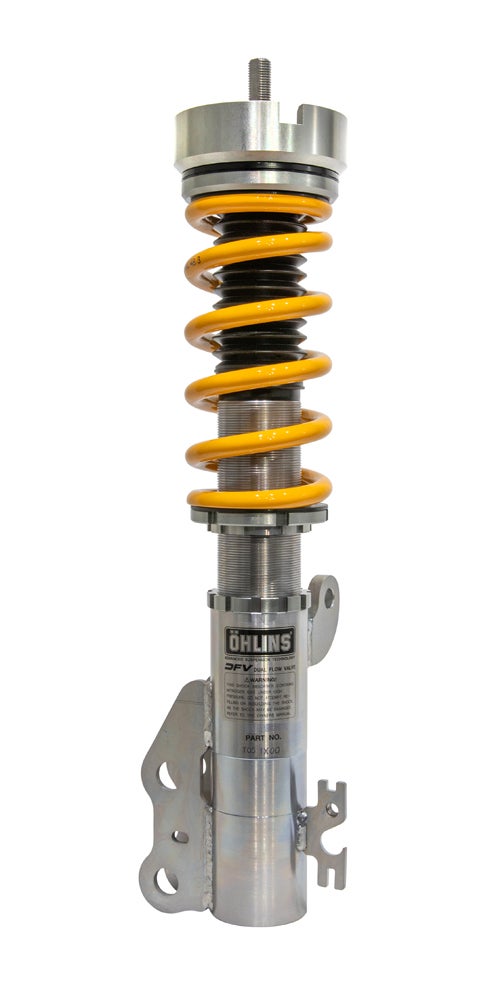 Ohlins 23-25 Toyota GR Corolla Road & Track Coilover System - TOS MX00S1 for 2023-2025 Toyota GR Corolla - angle view