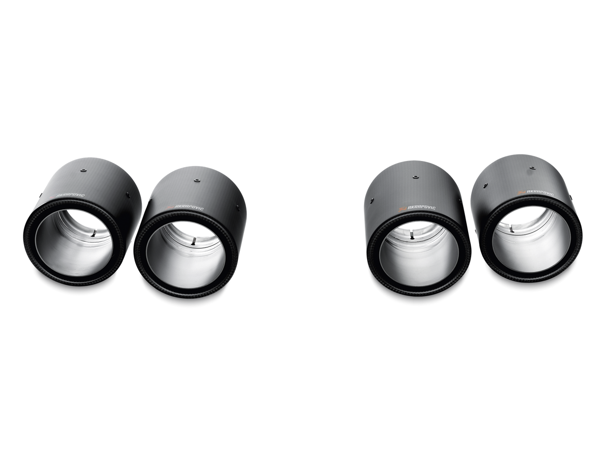 Akrapovic 11-17 BMW M5 (F10) Tail Pipe Set (Carbon) - TP-CT/10