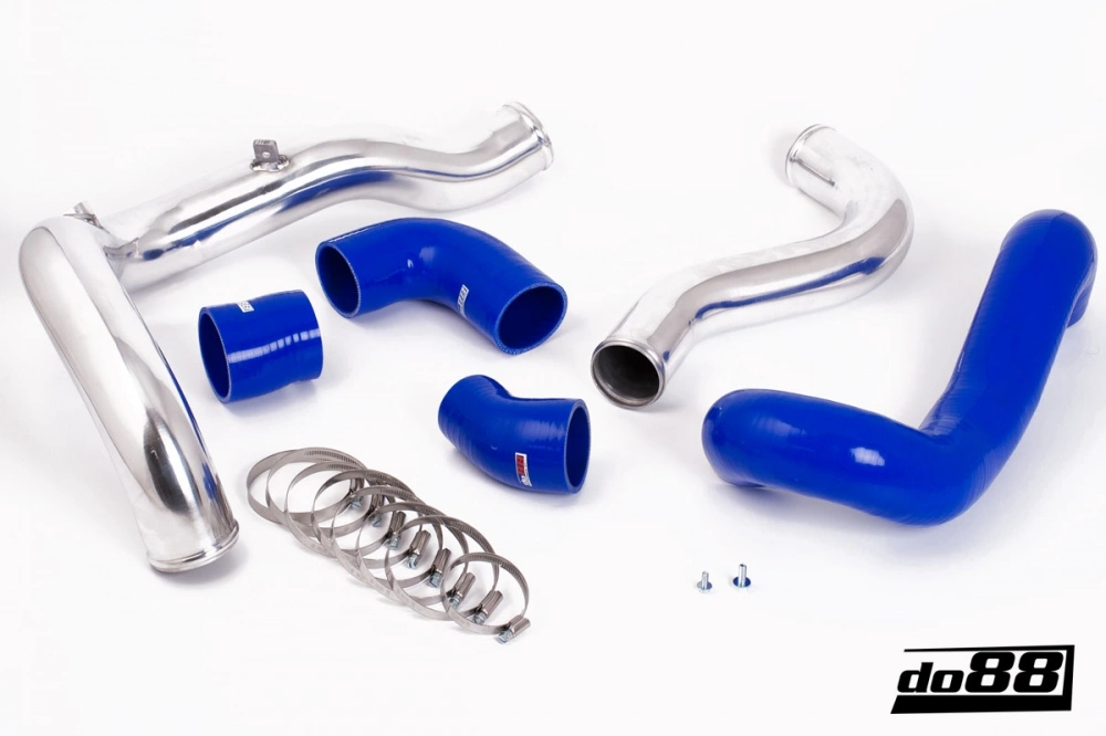 do88 - SAAB 9-3 2.8T V6 06-11 Pressure pipes with Red hoses - TR-110S