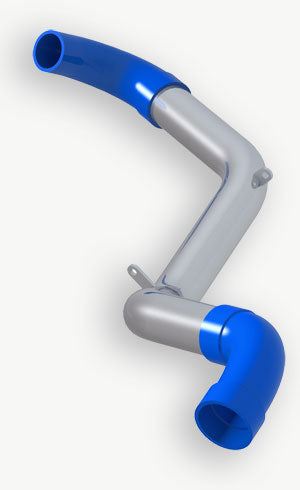 do88 - VOLVO V70/S80 2.5T 2.5FT AFV 2008-15 Pressure pipes, Blue hoses - TR-230-S