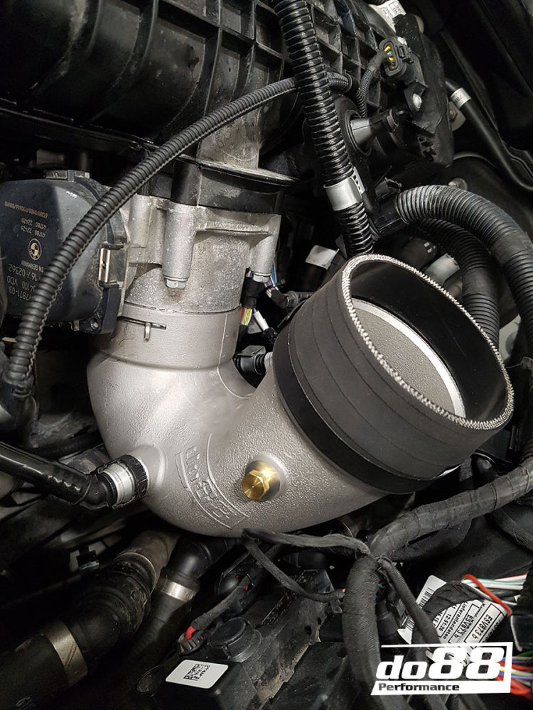 do88 - BMW F8X M2C M3 M4 Intercooler J-pipe, Intercooler-Throttle body - TR-250-S