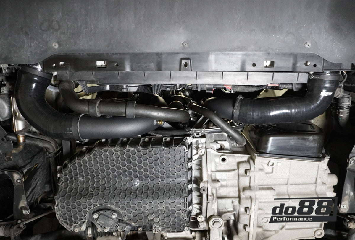do88 - AUDI SEAT SKODA VW 1.8 / 2.0 TSI (MQB) do88 IC Pressure pipes, Red hoses - TR-340-DO88-3-R