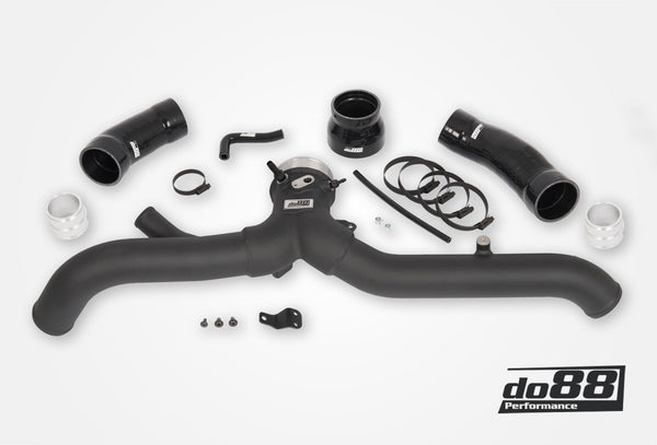 do88 - Porsche 911 Turbo (996) Y-Pipe, for OEM IC - TR-360-OEM