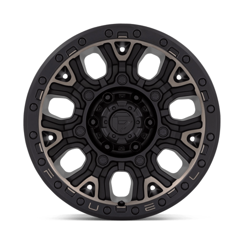 Fuel Off-Road D824 17X9 Matte Black W/ Double Dark Tint 6x114.3 +1mm