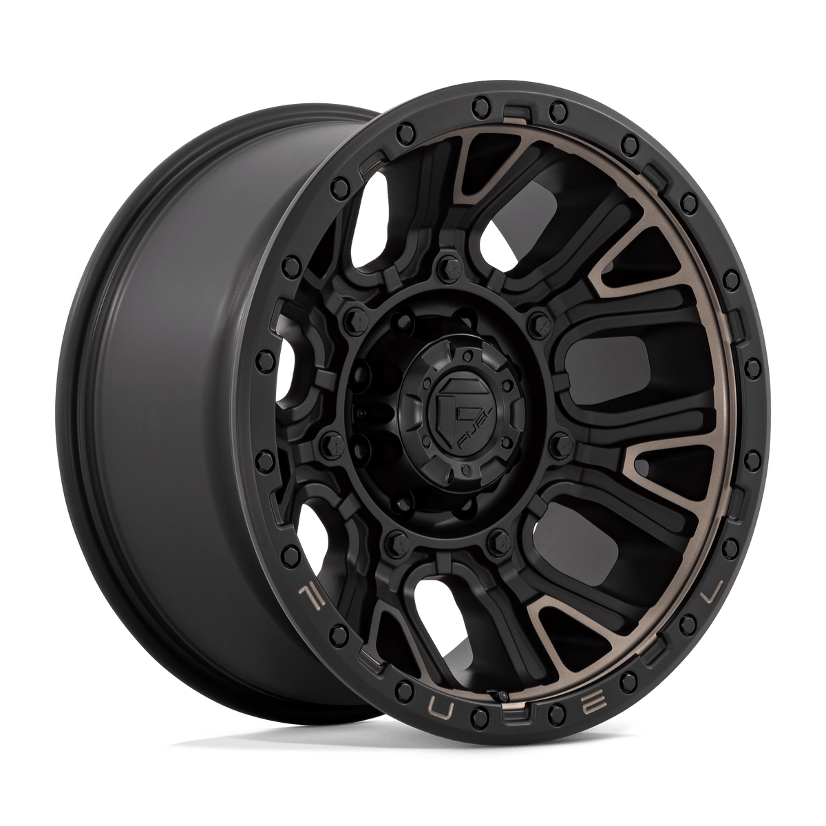 Fuel Off-Road D824 20X10 Matte Black W/ Double Dark Tint 8x170 -18mm