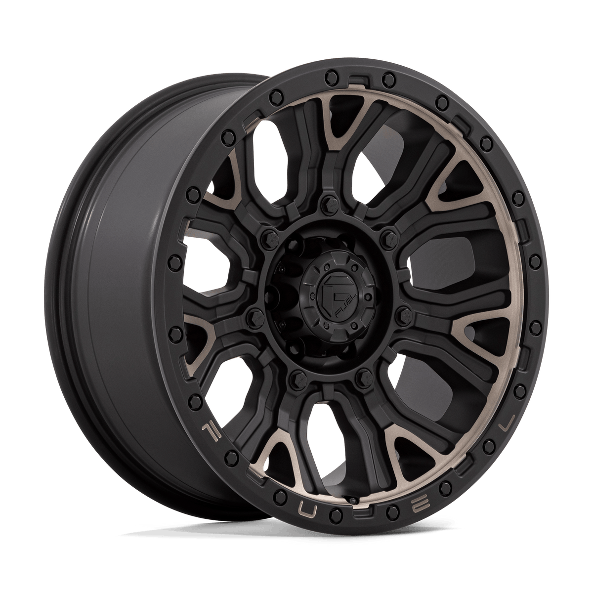 Fuel Off-Road D824 20X9 Matte Black W/ Double Dark Tint 6x139.7 +1mm
