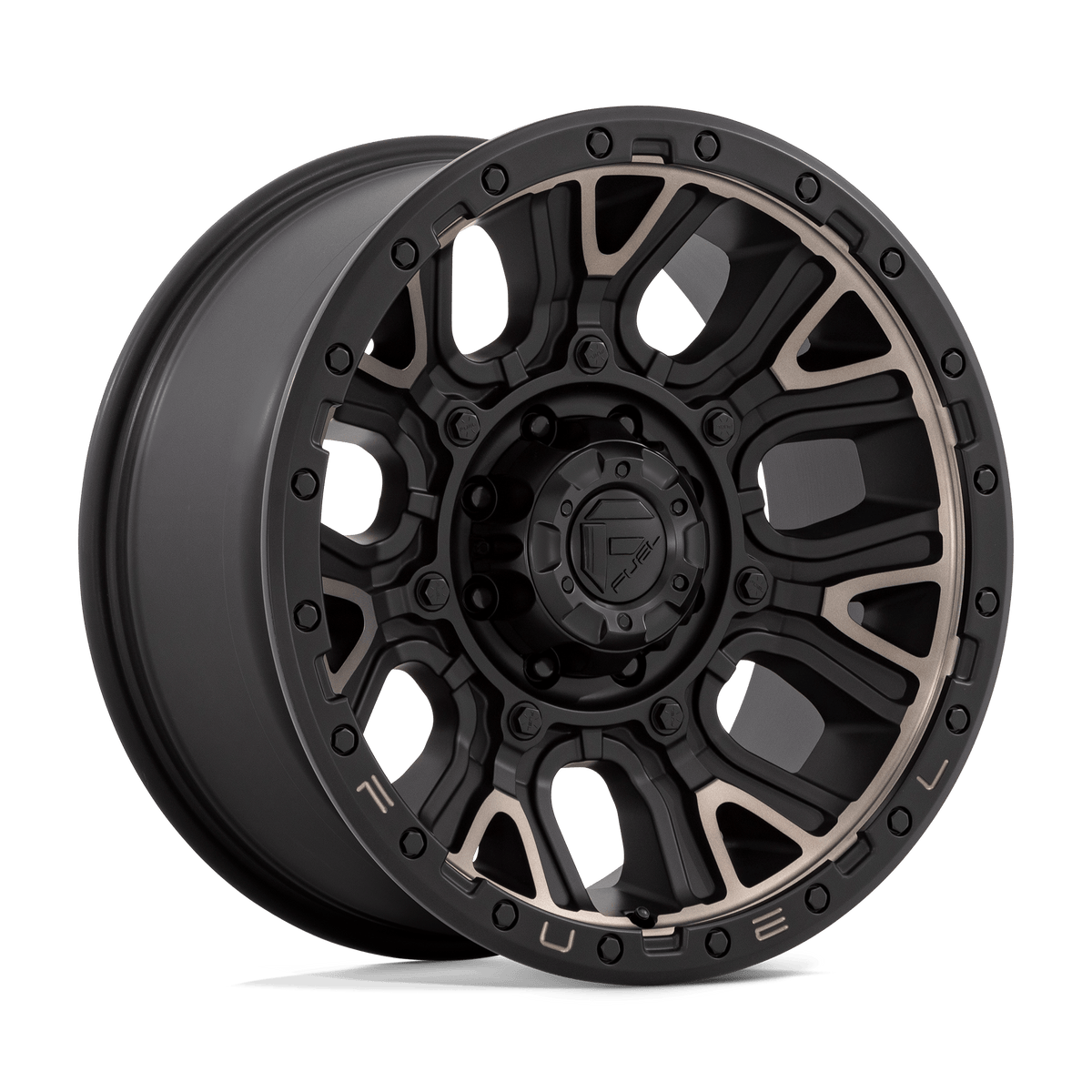 Fuel Off-Road D824 20X9 Matte Black W/ Double Dark Tint 8x165.1 +1mm
