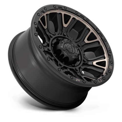 Fuel Off-Road D824 20X9 Matte Black W/ Double Dark Tint 8x180 +1mm